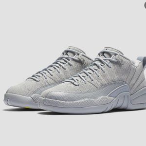 jordan 12 low wolf grey aj12 wolf grey suede